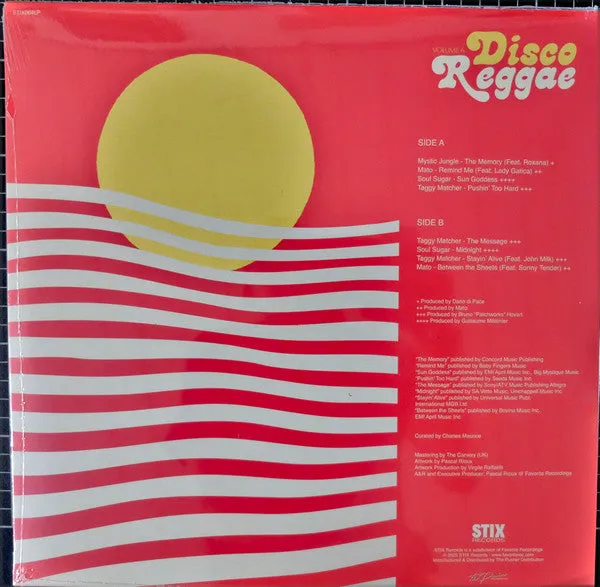 Various Disco Reggae Volume 6 LP giallo limitato