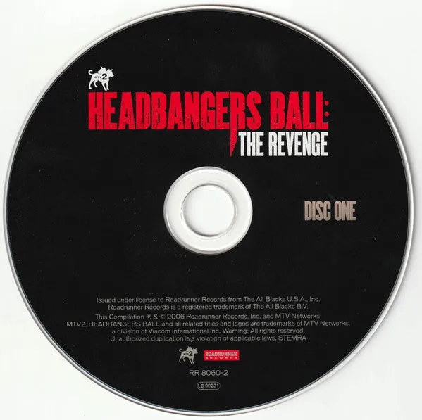 MTV2 Headbanger's Ball Revenge doppio CD metal