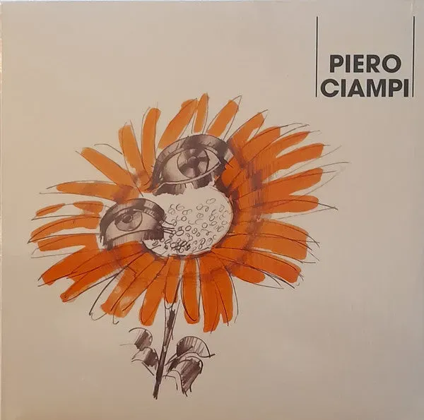 Piero Ciampi vinile LP arancione 180g 2022