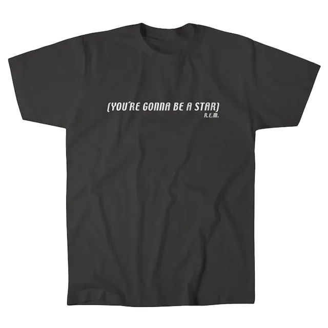 R.E.M. You’re Gonna Be A Star maglietta Pepper cotone pesante