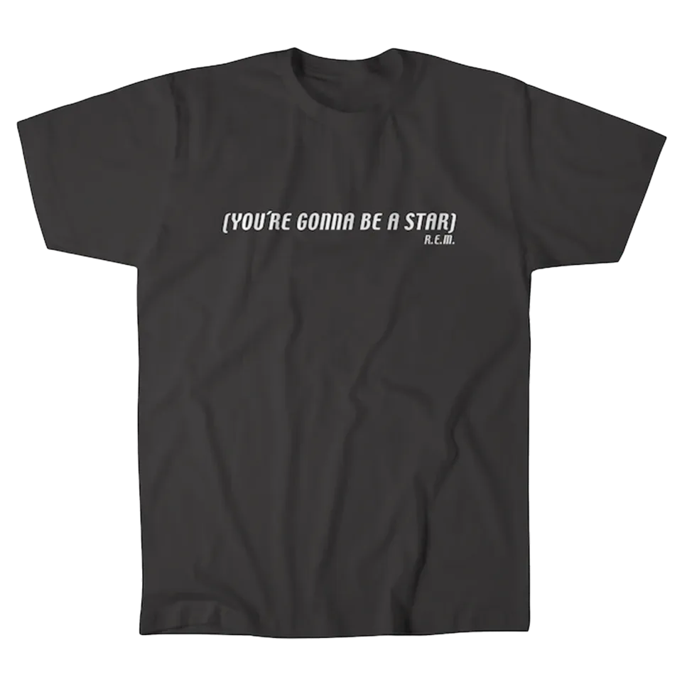 R.E.M. You’re Gonna Be A Star maglietta Pepper cotone pesante