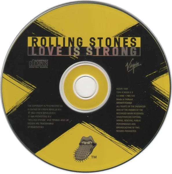 Rolling Stones Love Is Strong CD maxi singolo 1994 NM
