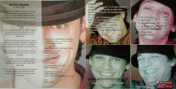 Antonello Costa 7+ CD album italiano