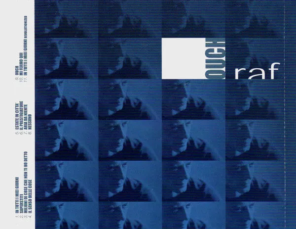 Raf Ouch CD album 2004 ballad pop italiano