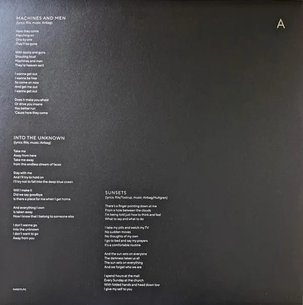 Airbag A Day In The Studio Unplugged Oslo LP 180g+DVD