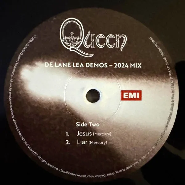 Queen De Lane Lea Demos 12" EP RSD limitato 5000 copie