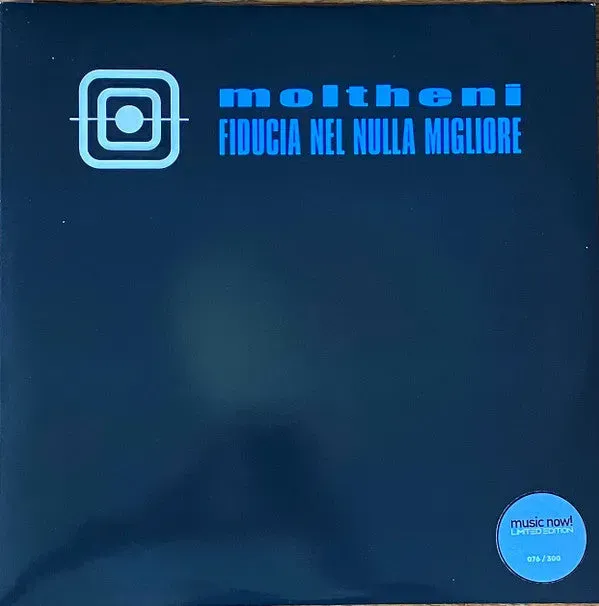 Moltheni Fiducia Nel Nulla Migliore 2LP numerato sigillato