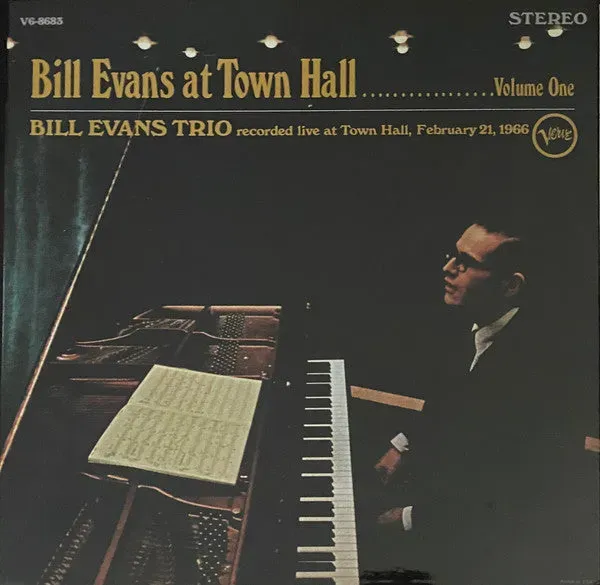 Bill Evans Trio At Town Hall Vol 1 vinile LP 180g