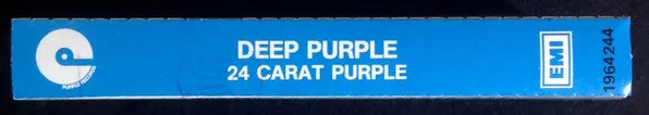 Deep Purple 24 Carat Purple musicassetta usata VG+