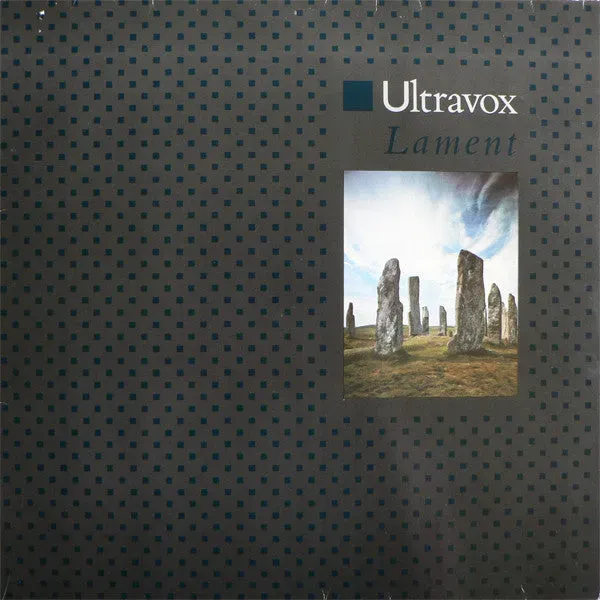 Ultravox Lament LP vinile usato VG+ stampa Italia 1984
