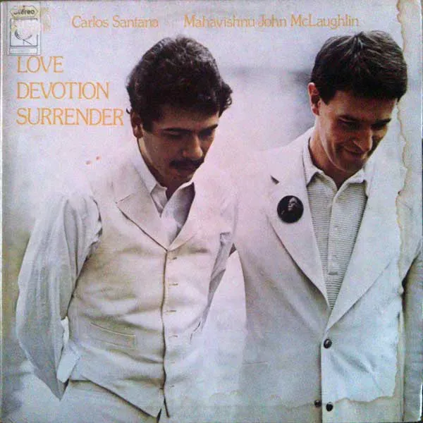 Santana McLaughlin Love Devotion Surrender LP VG