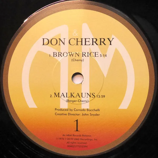Don Cherry Don Cherry LP gatefold nuovo ristampa Europa 2019