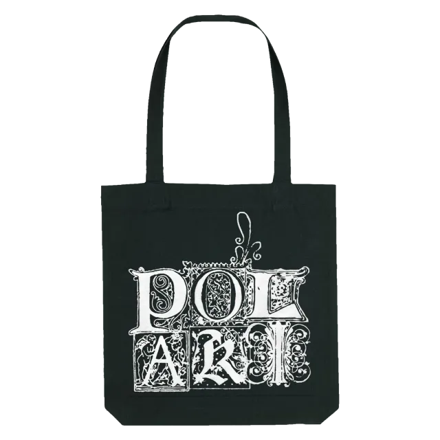 Polari tote bag shopper tela stampa fronte retro