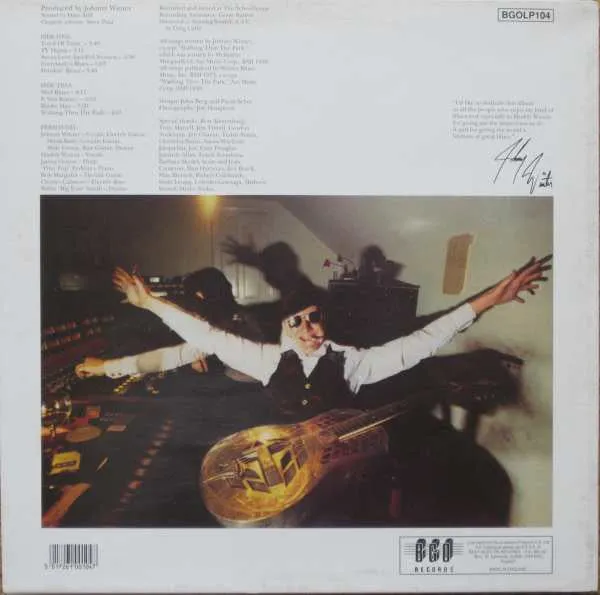Johnny Winter Nothin' But The Blues vinile LP texas blues
