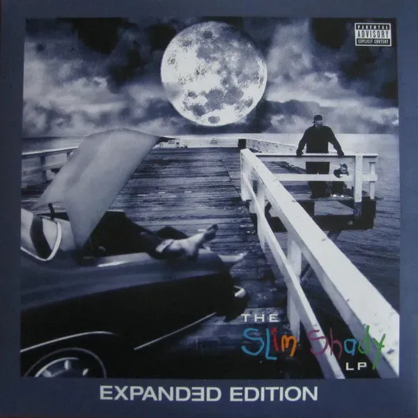 Eminem The Slim Shady LP Expanded 3LP vinile poster