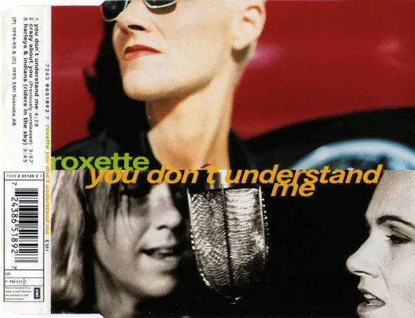 Roxette You Don't Understand Me CD maxi Olanda