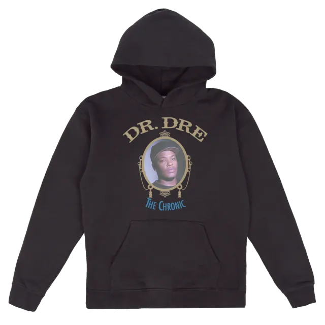 Dr. Dre The Chronic felpa cappuccio nera