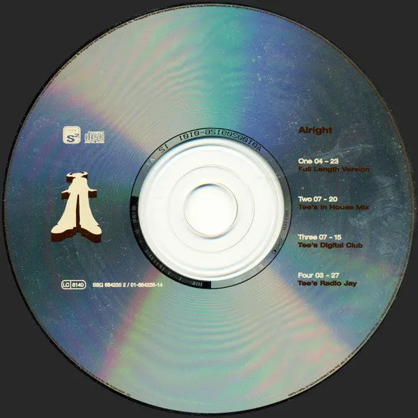 Jamiroquai Alright CD maxi acid jazz remix