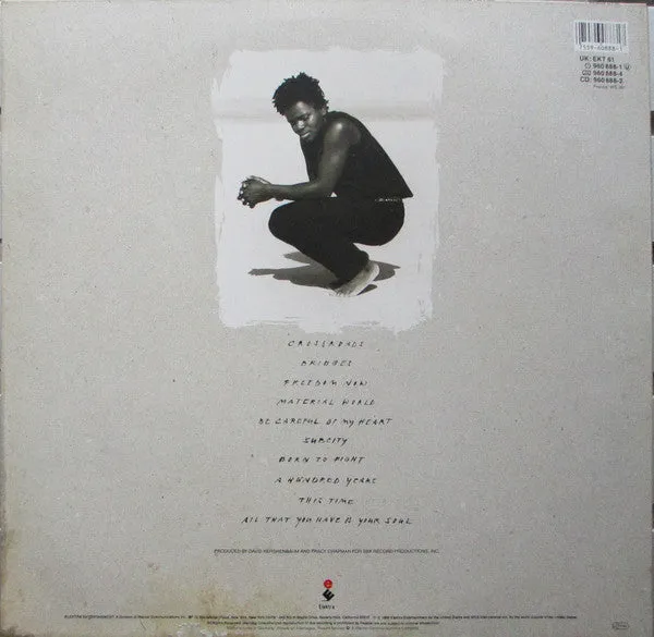 Tracy Chapman Crossroads LP usato VG+ folk rock