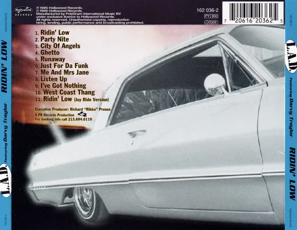 L.A.D. Ridin' Low CD album 1995