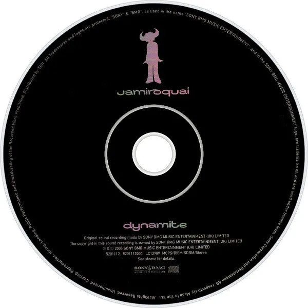 Jamiroquai Dynamite CD album acid jazz disco 2005