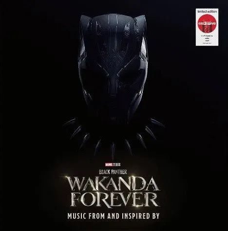 Black Panther Wakanda Forever vinile 2LP black ice limited