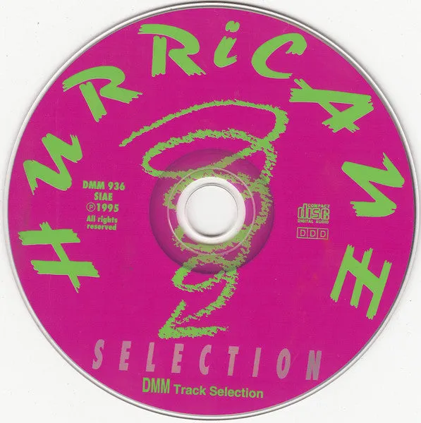 Hurricane Selection CD compilation house 1995 mixato