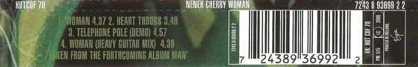 Neneh Cherry Woman CD Maxi 1996 Trip Hop VG+