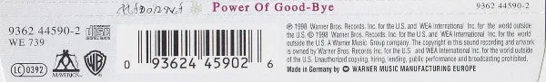 Madonna The Power Of Good-Bye CD maxi remix 1998