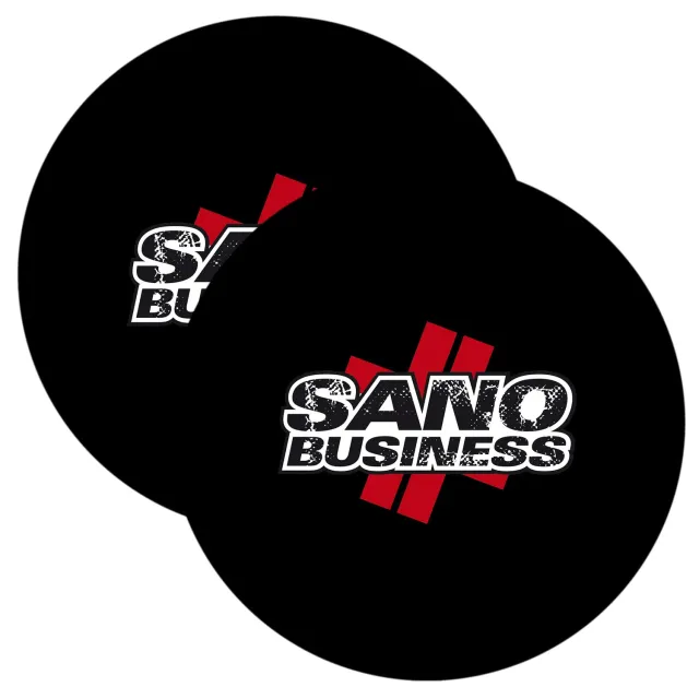 Sano Business Logo slipmat coppia tappetini giradischi