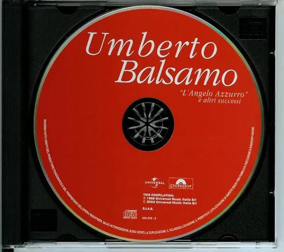 Umberto Balsamo L'Angelo Azzurro CD compilation NM