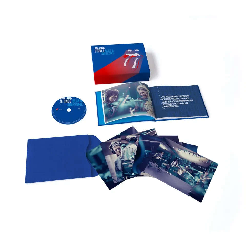 Rolling Stones Blue & Lonesome box set CD deluxe libro