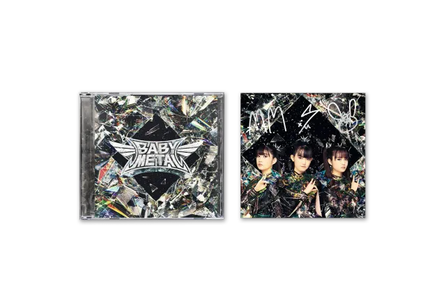 Babymetal Metal Forth CD con art card firmata