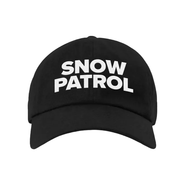 Snow Patrol cappellino nero ricamato cotone esclusiva store