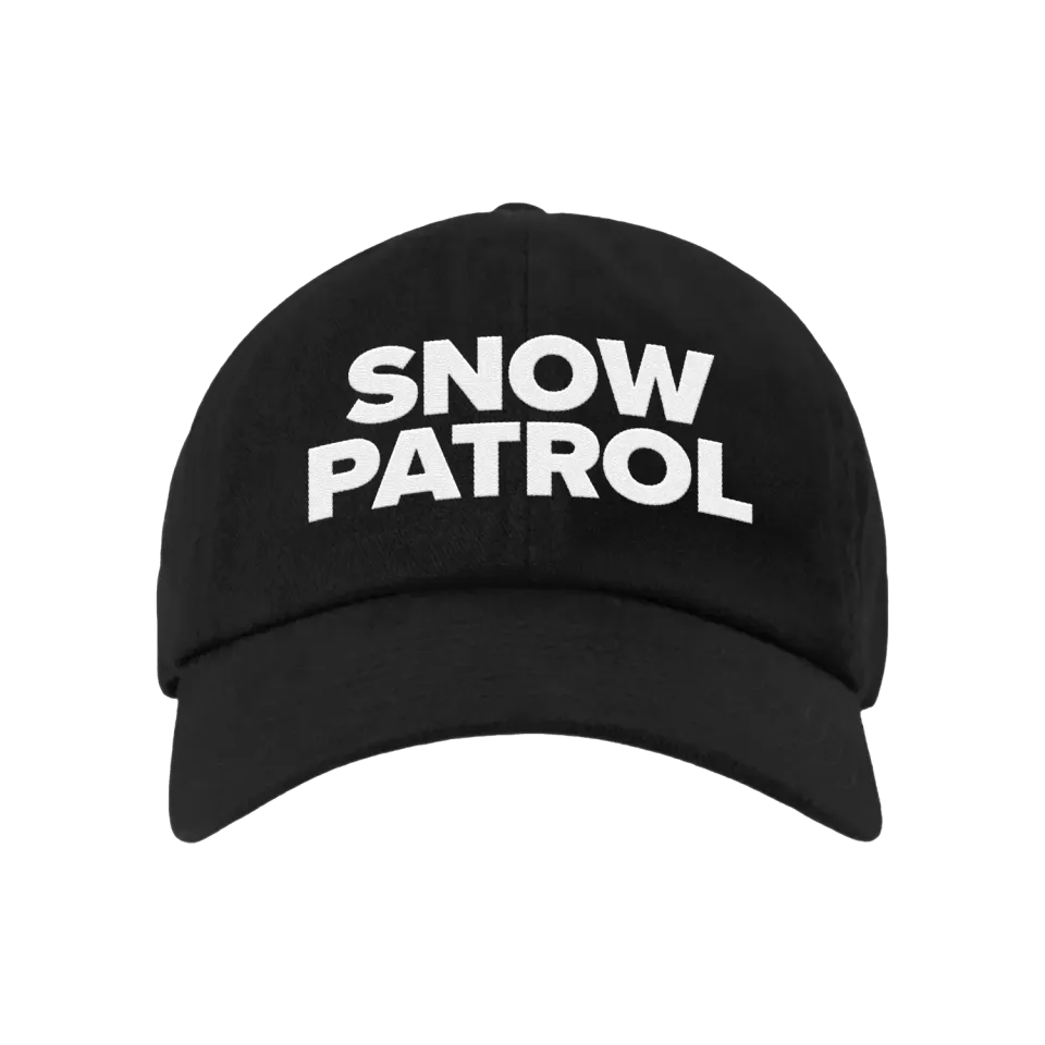 Snow Patrol cappellino nero ricamato cotone esclusiva store