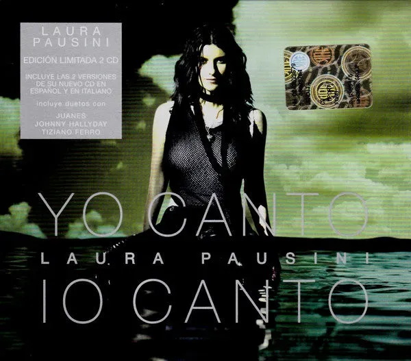 Laura Pausini Yo Canto Io Canto doppio CD box limitata