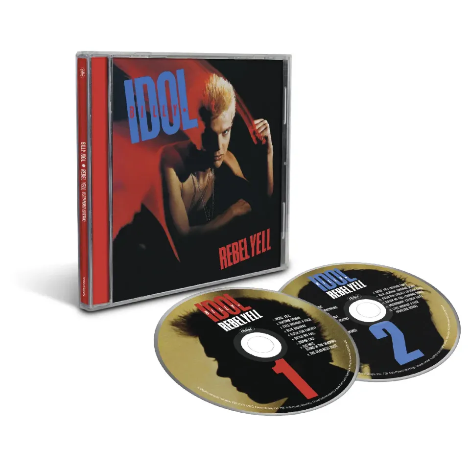 Billy Idol Rebel Yell doppio CD 40° anniversario