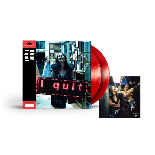 Haim I Quit Vinile 2LP rosso + art card firmata