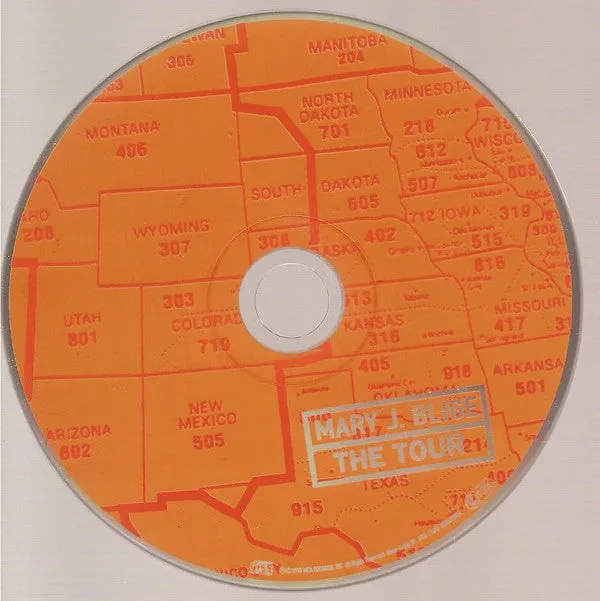 Mary J. Blige The Tour CD album live 1998