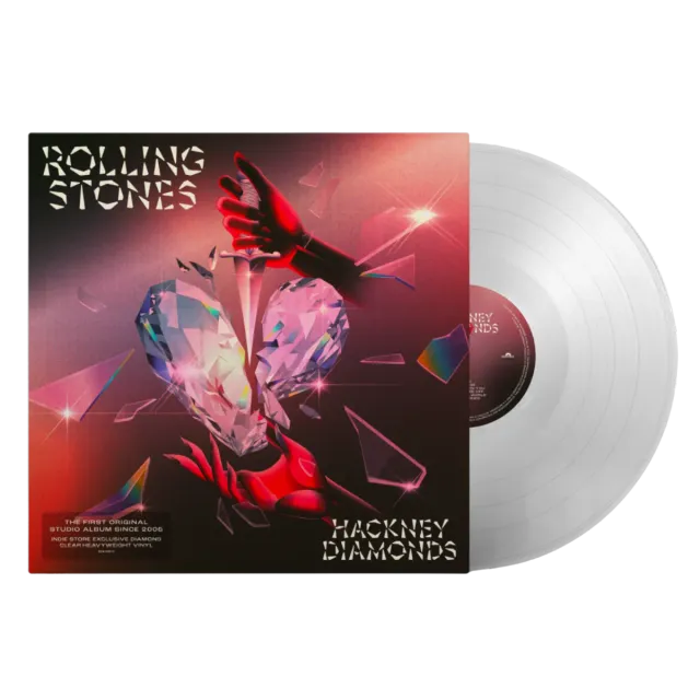 Rolling Stones Hackney Diamonds LP Vinile Clear