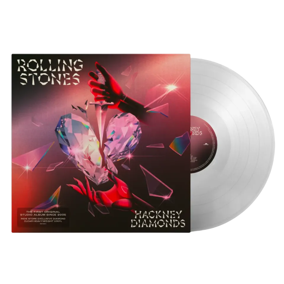 Rolling Stones Hackney Diamonds LP Vinile Clear