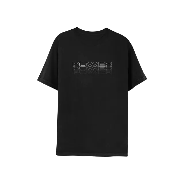 Polydor Power Trip maglietta nera cotone bio S-XL