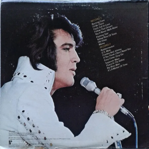 Elvis Double Dynamite doppio vinile 2xLP USA 1977