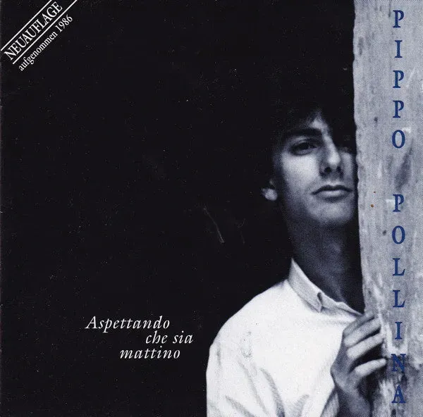 Pippo Pollina Aspettando Che Sia Mattino CD vocal