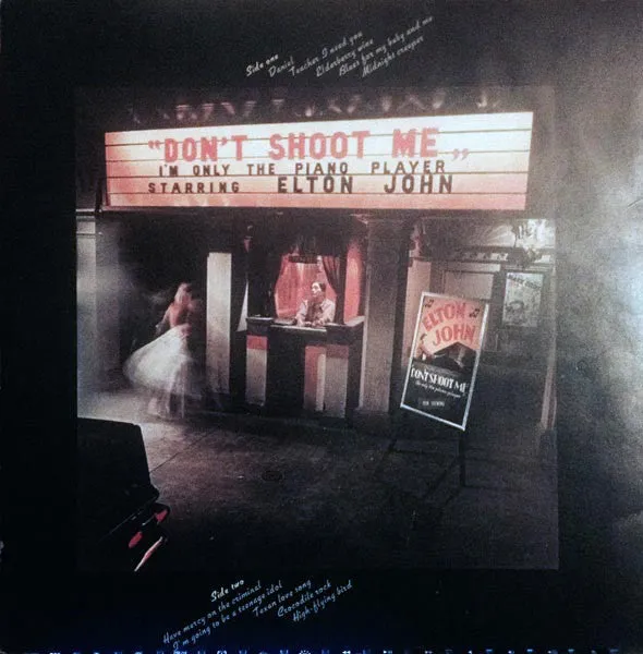 Elton John Don't Shoot Me I'm Only The Piano Player vinile LP gatefold 1973