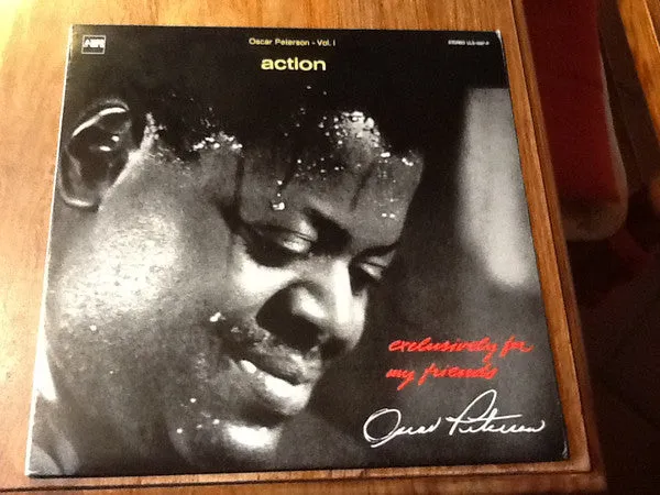 Oscar Peterson Action vinile LP ristampa Giappone