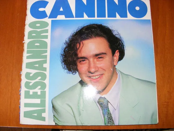 Alessandro Canino LP Album 1992 pop ballad vinile usato