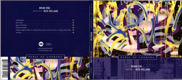 Brian Eno Panic Of Looking CD EP pari al nuovo