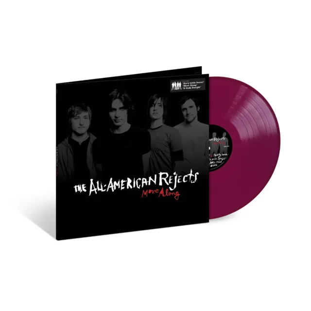 The All-American Rejects Move Along vinile LP viola traslucido limitato