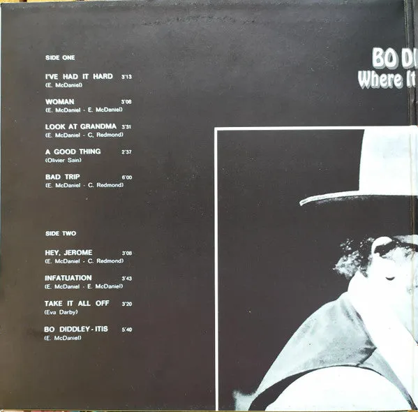 Bo Diddley Where It All Began vinile LP ristampa blues